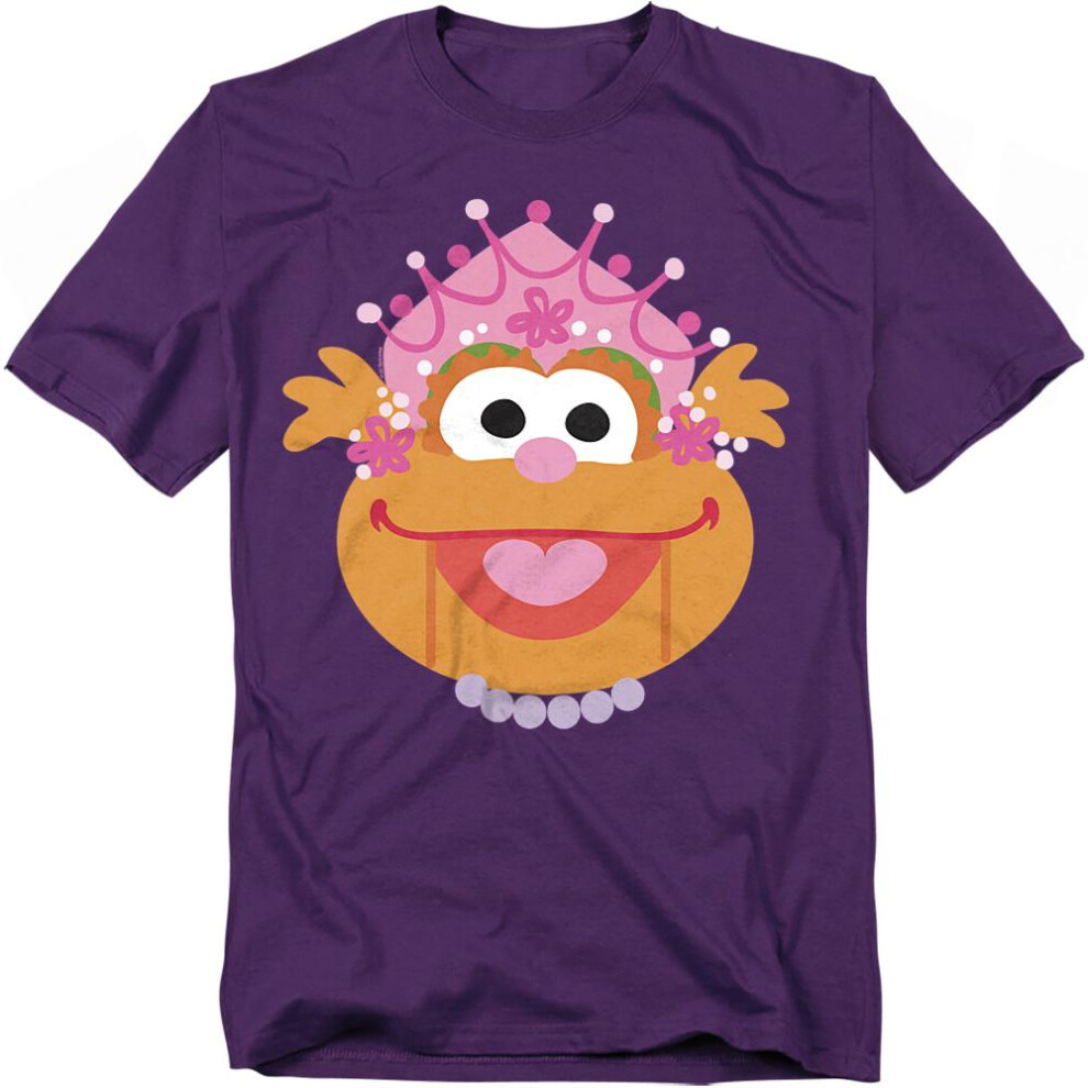 Sesame Street (3Xl, ) Unisex Adult Zoey Nutcracker Christmas T-Shirt Purple