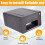 Cleaning Solution Module for  X50 Pro Enhanced Edition / X50 Tracked Version Auto Dispenser Container Module 1