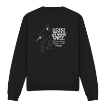 (L, Black) The Princess Bride Unisex Adult Good Work Sweatshirt