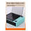 Portable CD Player  Digital Optical Output Audiophile Audio Player Built-in 2000mAh High Capacity Battery A 2