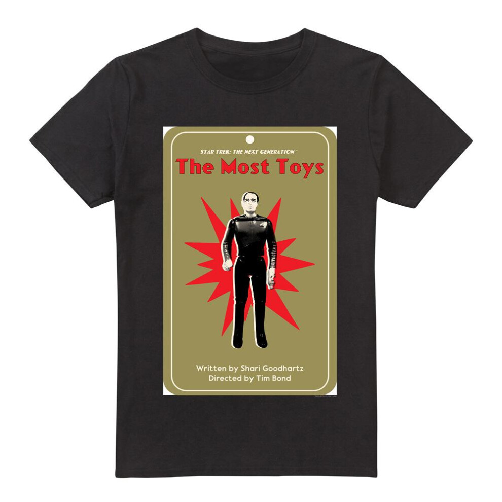 Star Trek (4Xl, ) Mens The Next Generation Season 3 Episode 22 T-Shirt Black