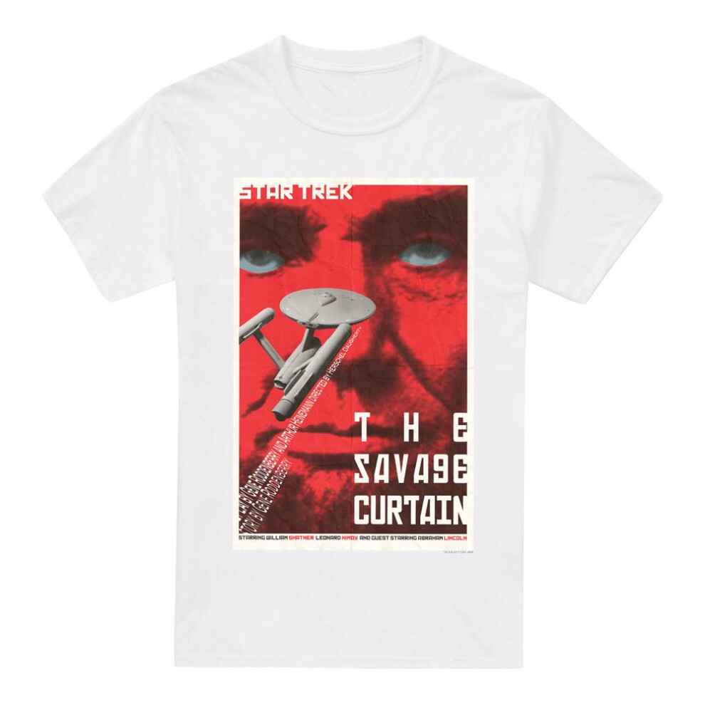 Star Trek (Xxl, ) Mens The Original Series Episode 77 T-Shirt White