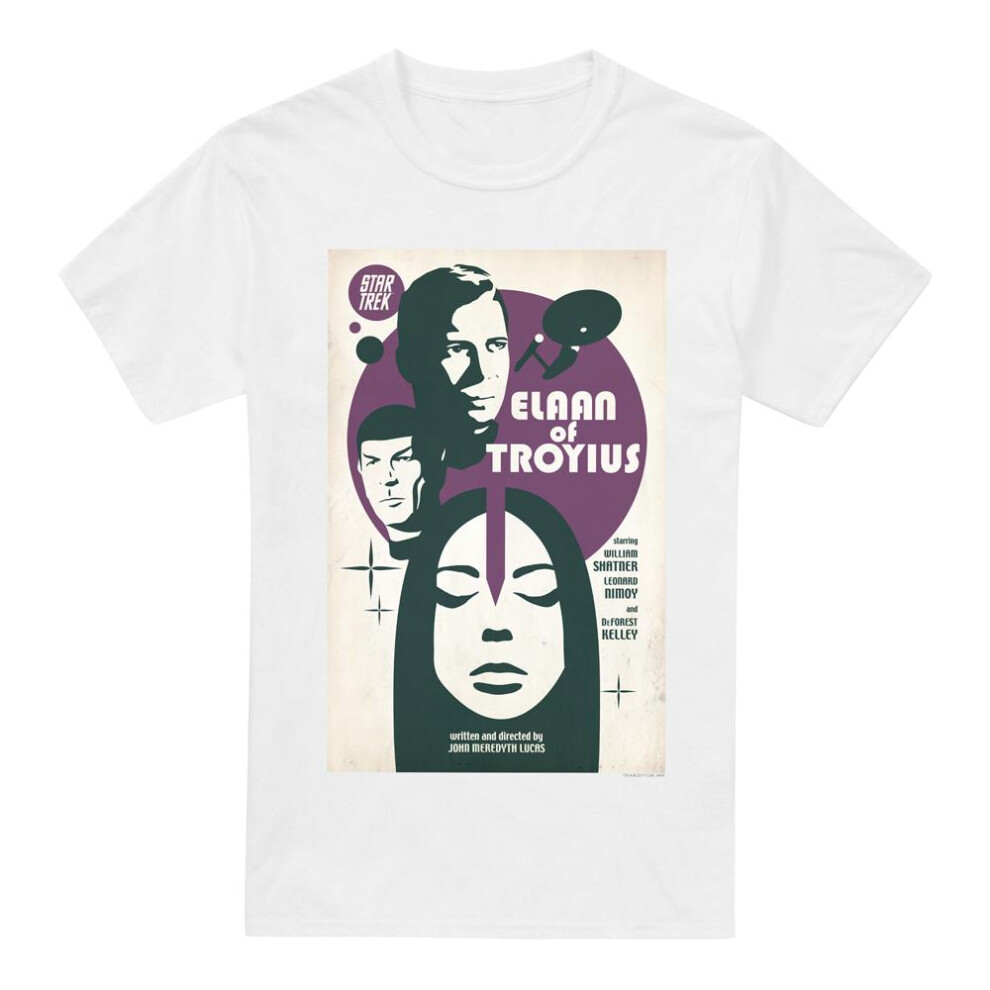 Star Trek (Xxl, ) Mens The Original Series Episode 68 T-Shirt White