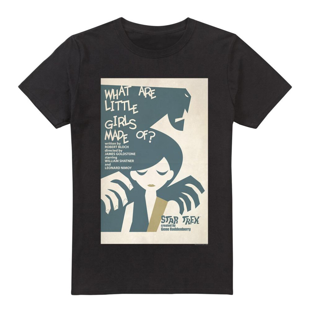Star Trek (4Xl, ) Mens The Original Series Episode 7 T-Shirt Black