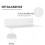Acrylic Floating Shelf Small Storage Rack Wall-Mounted Decor for Bathroom Living Room White 2