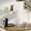 Acrylic Floating Shelf Small Storage Rack Wall-Mounted Decor for Bathroom Living Room White 6