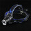 LED Rechargeable Headlamp 3 Lighting Modes Telescopic Zoom Flashlight Super Bright Lights for Camping 2