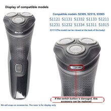 Snap-in Spring Accessories for Shaver Base Buttons S3206 S3122 S3132 S4303