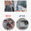 Combination Key Cabinet 20 Key Hooks Key Box Wall Mounted Locking Key Organizer Key Cabinet Security Lock Box Key Lock 6