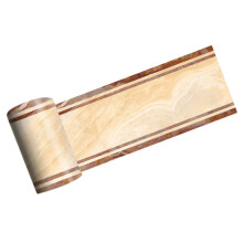 2M Self-Adhesive Side Tile Sticker Yellow Marble Bathroom Kitchen Restaurant Wall Stair Floor Border Wall Sticker Home Decoration