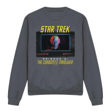 (M, Charcoal) Star Trek Unisex Adult The Corbomite Maneuver Sweatshirt