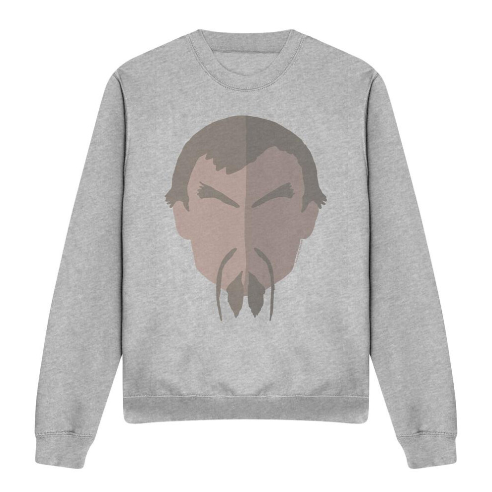 Star Trek (Xxl, Sport Heather) Unisex Adult The Og Klingon Sweatshirt Multicoloured
