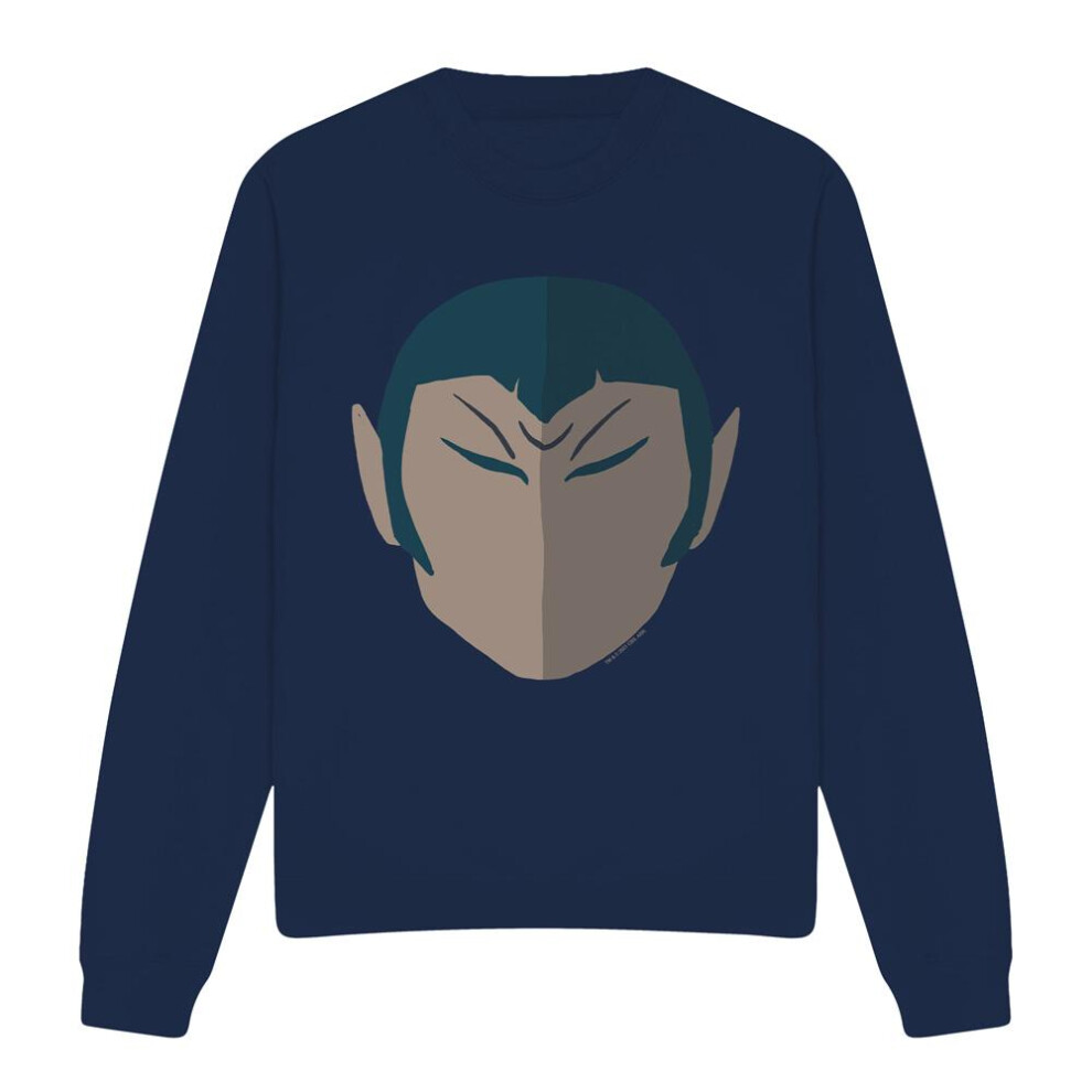 Star Trek (Xxl, Navy) Unisex Adult The Romulan Sweatshirt Blue,Multicoloured