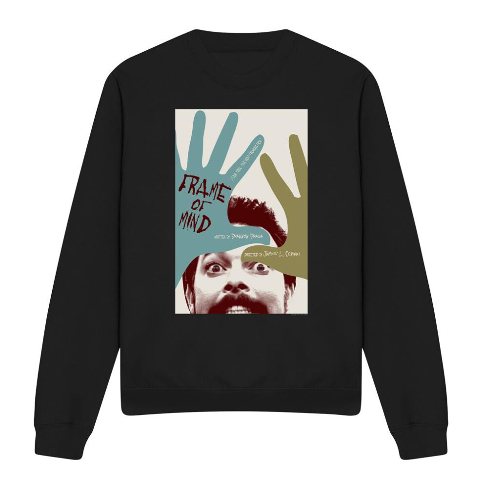 Star Trek (Xxl, ) Unisex Adult The Next Generation Season 6 Episode 21 Sweatshirt Black