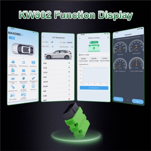 KONNWEI KW902 Car OBD2 Scanner  Scanner Car Diagnostic Tool for IOS Android 2