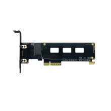 PCIE X4 to GENZ-1C Adapter Card PCIe 5.0 X4 to E1.S SSD Expansion Card for NVMe Adapter X8/X16