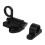 20X Aluminum Alloy Security Automatic Window Gate Lock Spring Bounce Door Bolt , Black 2