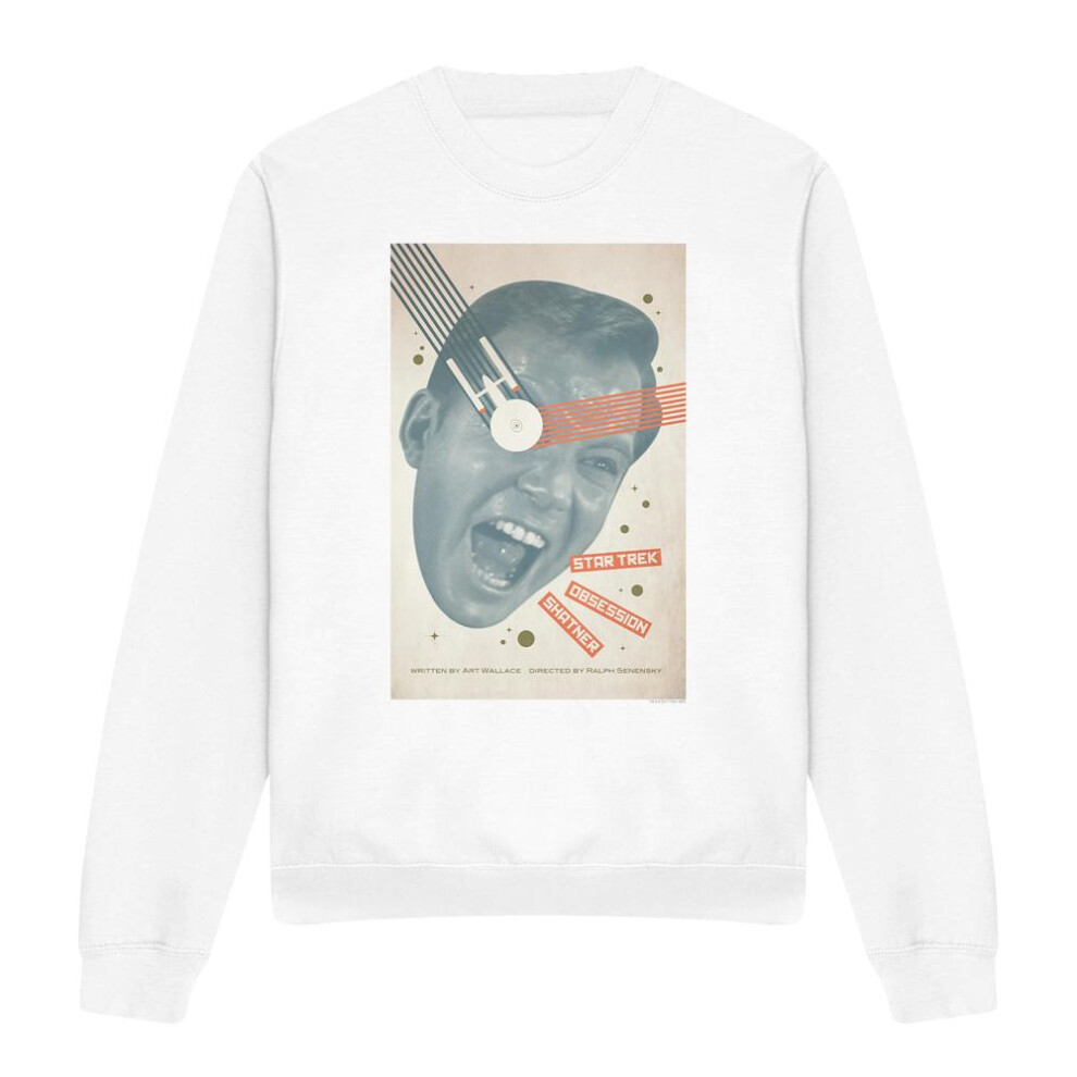 Star Trek (Xxl, ) Unisex Adult The Original Series Episode 42 Sweatshirt White