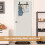 Black Towel Hook, Bathroom Wall Hook Rack with 6 Hooks Bedroom Coat Hook Kitchen Robe Hanger Wall Mount 2
