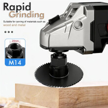 M14 Angle Grinder Metal Grinding for 115/125 Angle Grinder Milling Carving Wheel Carving Metal Woodworking B