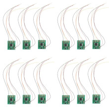 12Pcs HO N Scale Model Electric Circuit Board Traffic Light Signal Model HO Scale Train Railway Miniatures