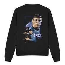 (XXL, Black) Star Trek Unisex Adult Spock Sweatshirt