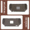 For  2 Protective Case Standable Cover TPU Soft Shell for   2 Game Console Case,Transparent-Black 6