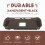 For  2 Protective Case Standable Cover TPU Soft Shell for   2 Game Console Case,Transparent-Black 8