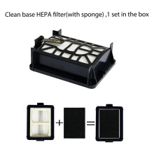 Para la Aspiradora Robot 2 en 1 para  AV2610WA RV2610WA Matrix : Cepillo Principal, Filtro Lateral, Filtro de Recolección de Polvo