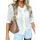 Women'S Short Sleeve Openwork Crochet Button Front Knit Cardigan White S 1