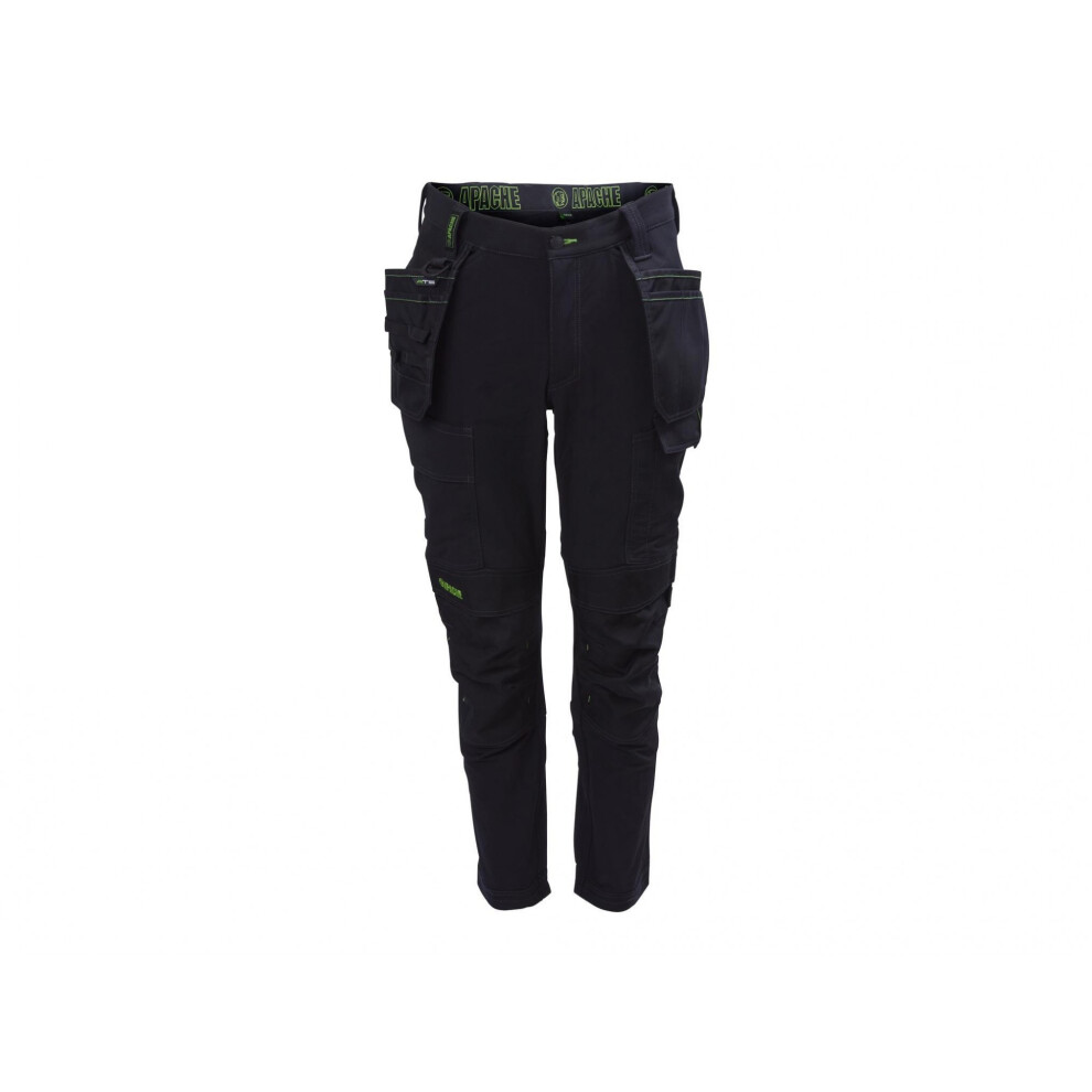 (Waist 36In Leg 29In, Multi Colour) Apache Calgary Stretch Holster Trousers 5063750584072