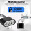 4pcs Combination Lock, 4-Digit Heavy Duty Combo Lock, Combination Padlock Outdoor Waterproof Gate Locks for Fence 2