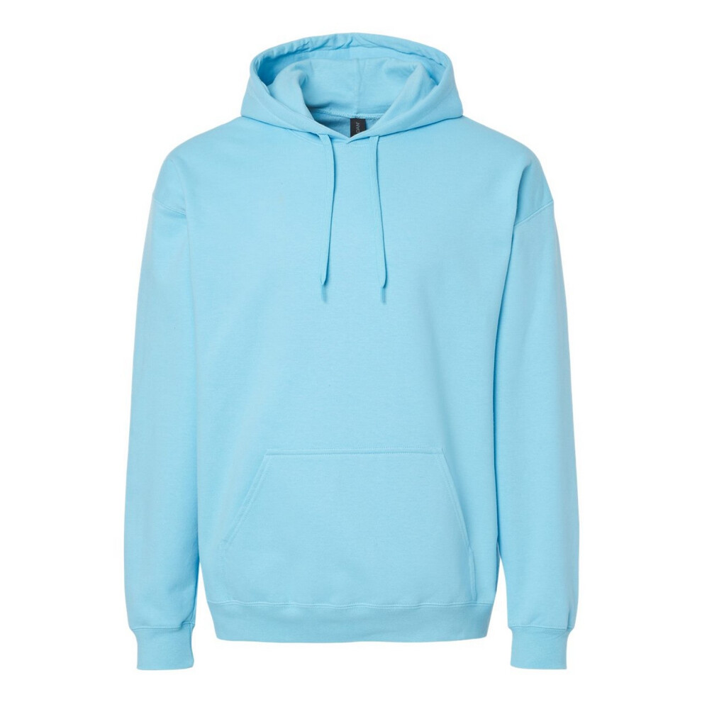 Gildan (S, Sky) Unisex Adult Softstyle Midweight Hoodie Multicoloured