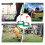 3 Pcs  Putting Cup  Hole Training Aids  Accessories  Training Putters with Plastic Flag Green + Red 7