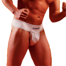 (XL, White) Vulkan Mens Groin Guard