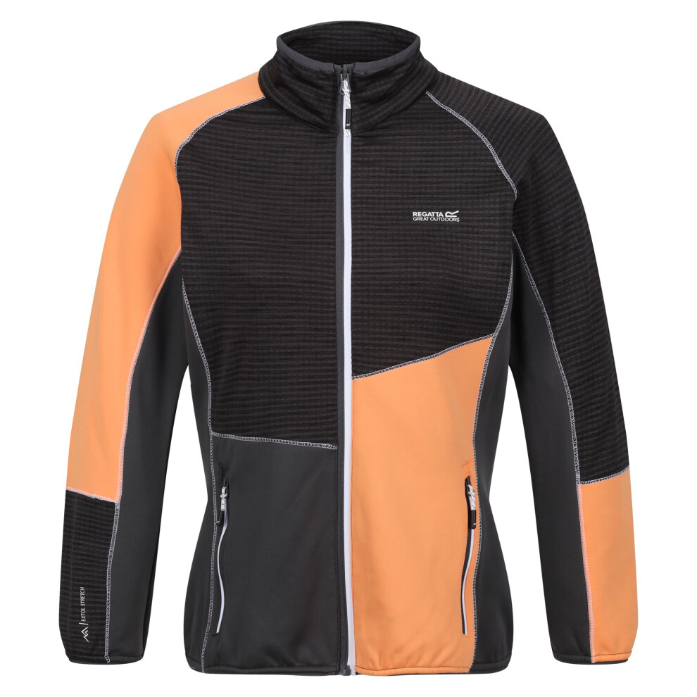 Regatta (16 Uk, Black/Apricot Crush) Womens/Ladies Yare Viii Lightweight Jacket