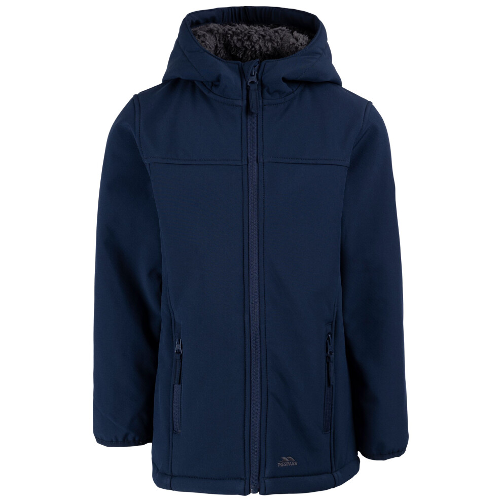 Trespass (5-6 Years, Navy) Childrens/Kids Kristen Soft Shell Jacket