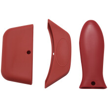 Silicone Hot Handle Holder (Set Of 3) Hot Mitts For Cast Iron Skillets Pans Frying Pans & Griddles Metal And Aluminum Cookware Handles Sleeve Grip