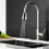 Kitchen Sink Pull Down Faucet Spray  Nozzle Pull Out Hose Sprayer Replacement Part Faucet  - Brushed Nickel 6