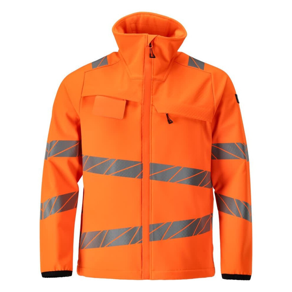 (L, Hi Vis ) Mascot Mens Accelerate Safe Hi-Vis Jacket Orange 5063852895878