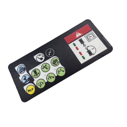 307P218040 Lift Platform Control Panel Sticker for  HA12IP 2