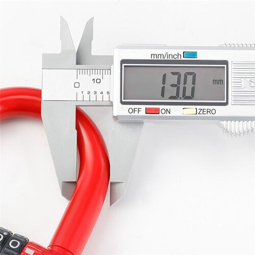 Convenient 4 Digit Code Bicycle Security Lock U Shape Anti Theft Motorcycle  Lock Password Lock for Outdoor Riding 1