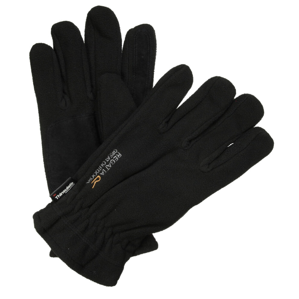Regatta (L/Xl, ) Great Outdoors Adults Unisex Kingsdale Gloves Black