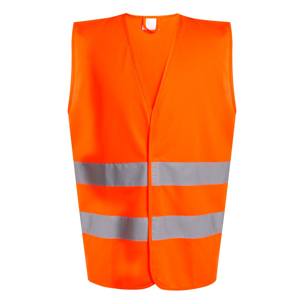 (L, Orange) Regatta Professional Unisex Adult Hi-Vis Vest 5063574899567