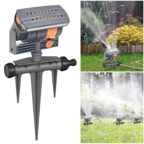 Oscillating Garden Sprinkler System with Adjustable Irrigation for Lawn and Park 1