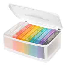 4x6 Zoll Foto-Aufbewahrungsboxen, Fotohülle mit Griff, 10 Innere Fotobehälter Aus Kunststoff, Scrapbook-Organizer-Behälterbox