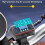 Motorcycle Ebike Solar Power Clock with Date Week Temperature LCD Backlit Display Waterproof Thermometer with Stand C 6