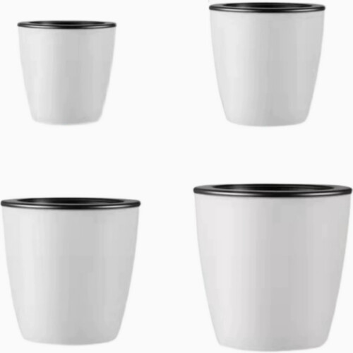 Οι κεραμικές γλάστρες Lazy Plastic απομίμησης πλαστικού απορροφούν αυτόματα το_m 1
