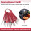 Terminal Removal Tool Kit 39 Pcs, Upgraded Pin Extractor Tool Wire Connector Electrical Pin Removal Tool Pin Tools Set 3
