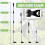 Dual-Headed Garden Hoe Set Weeder Tool with Adjustable Handle for Flower Beds Weeding 7